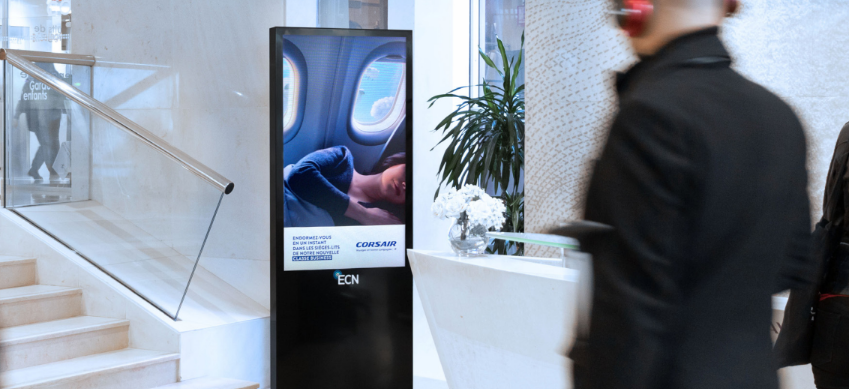 Voyages d’affaires : les bureaux, ces hubs publicitaires à fort impact